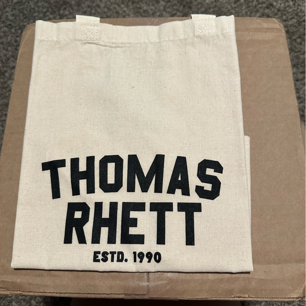 NEW Thomas Rhett Canvas Tote Bag